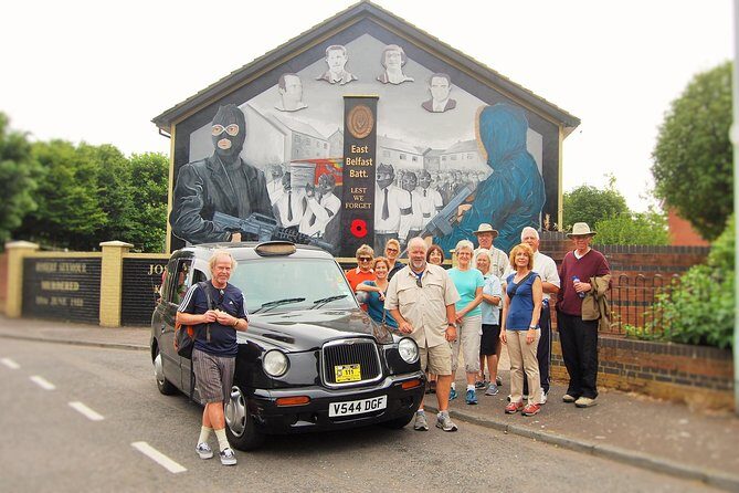 2 Hours Republican & Loyalist Mural Black Taxi Tour from Belfast - Key things to know before you go