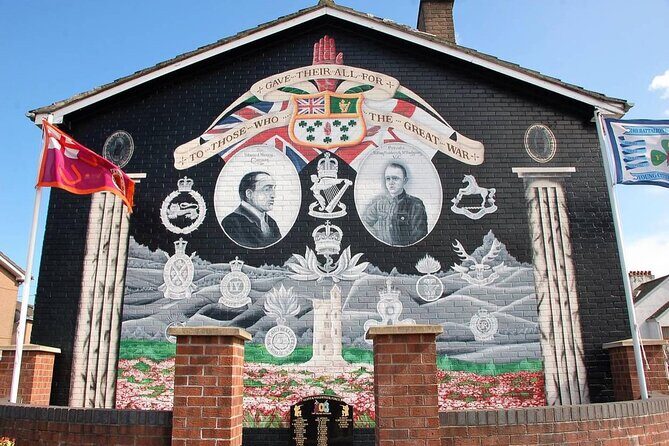 2 Hours Republican & Loyalist Mural Black Taxi Tour from Belfast - Stop 3: Falls Road Library area—photo stops that carry real memory