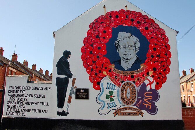 Award Winning Private 2 Hour Belfast Political Black Taxi Tour - Stop 2: Peace Walls and Public Messages