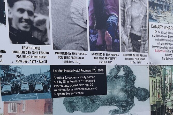 Belfast black taxi tours - Stop 3: Shankill Road murals and paramilitary storytelling (30 minutes)