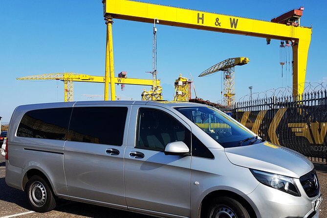 Belfast Cab Tour of Peacewalls, Murals and the Famous Titanic Slips - Titanic Belfast first: where shipyard stories add weight