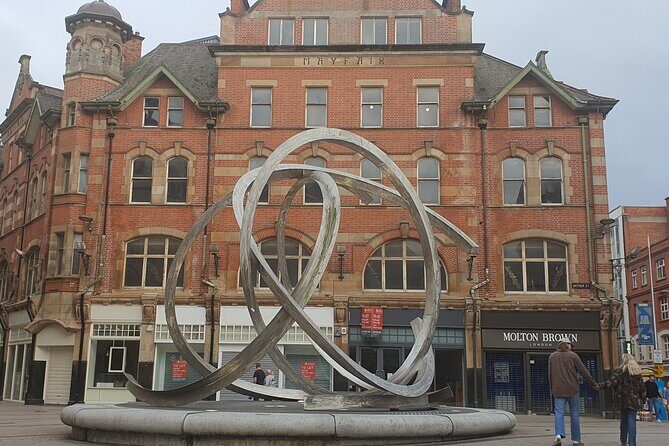 Belfast Eclectic Walking City Center Experience, The Marti Way - Big Fish and the Cathedral Quarter: Art, Peace Messaging, and the Walk Across Time