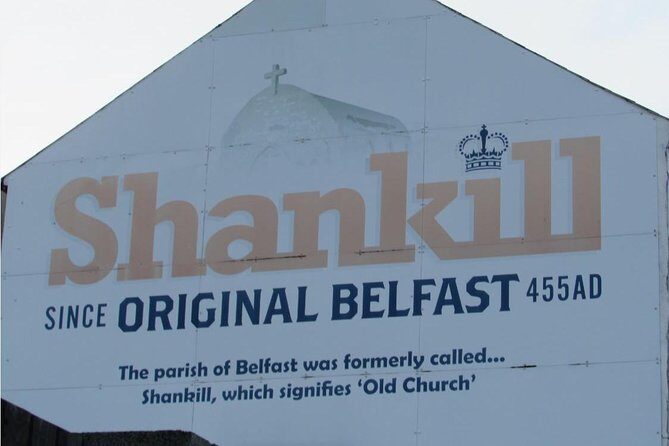 Belfast Murals Taxi Tour - Peace Wall stop: 10 minutes and plan for the entry fee