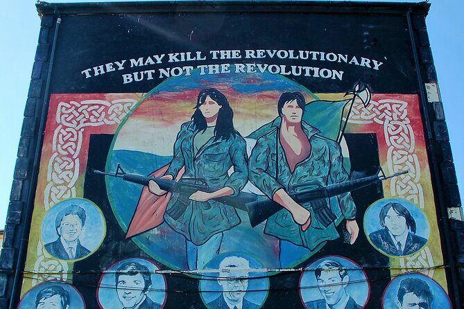 Express Terror and Peace 90 min Private Belfast Cab /Taxi Tour - Falls Road Library: The Bobby Sands and 1981 Hunger Strike Focus
