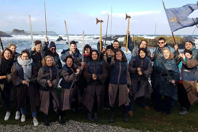 From Belfast: Game of Thrones, Iron Islands & Giant's Causeway - Ballintoy Harbour: Iron Islands coastline and Dragonstone-style beach time