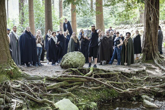 Game of Thrones - Tollymore Forest Trek - Meeting Robby and Stepping Into the Stark Mood With Cloaks