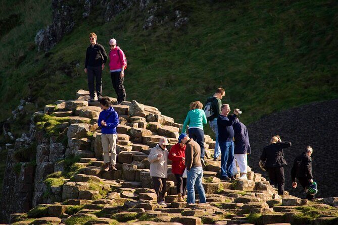 Giants Causeway & Castles Tour from Belfast: Guided tour - Old Bushmills Distillery: a landmark photo stop, not a tour