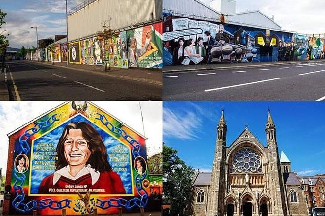 Official World Famous Belfast Taxi Tour ™ - Peace lines on Cupar Way: what divides neighborhoods today