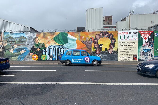 Original Drivers Belfast Taxi/Cab Tour 2 hour private adventure - Stop 5: International Mural Wall on Divis Street