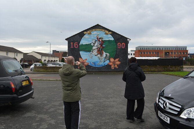 Private 1 Hour Belfast Taxi cab Tour - Stop 3: Bobby Sands mural on the Falls Road and the republican perspective