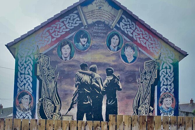 Private Belfast Troubles Cab Tour Adventure 2hrs Personal Guide - St Peter’s Cathedral and Clonard Monastery: where faith meets political tension