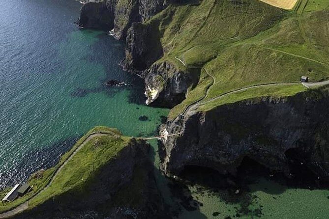 Private Luxury Mercedes Rope Bridge Giants Causeway Coastal Tour - Dunseverick Castle ruins: short stop, big sense of history