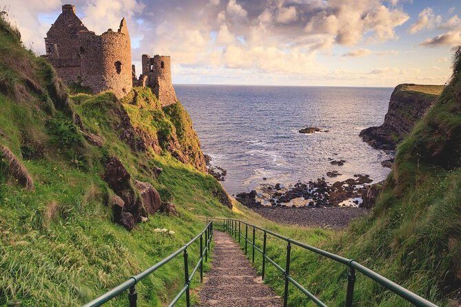 (Small Group) Shore Tour from Belfast: Giant's Causeway and Belfast Day Trip - Dunluce Castle: the cliff-edge ruins stop you’ll remember