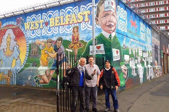 The Troubles and iconic award winning taxi 2hr private cab tour - Stop 3: Clonard Monastery, Catholic faith and peace talks